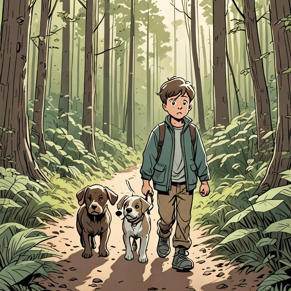 The Lost Boy and the Stray Pup