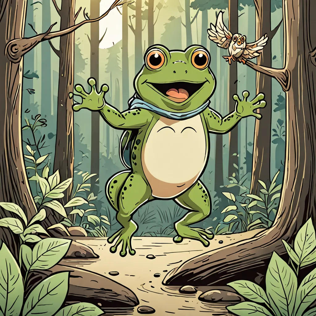 The Frog Who Learned to Jump