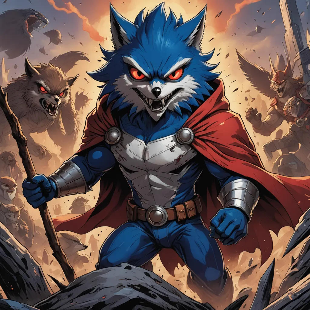 The Defeat of Evil Sonic