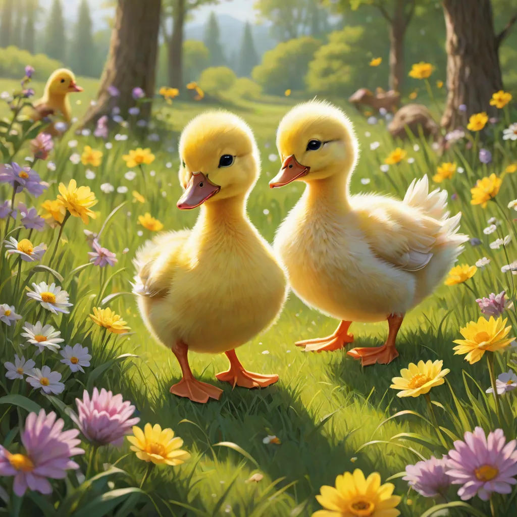 The Adventures of Dilly the Duckling and Clucky the Chick