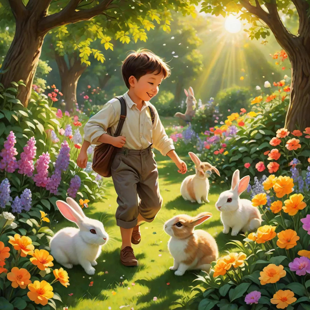 Pocket and His Beloved Rabbits
