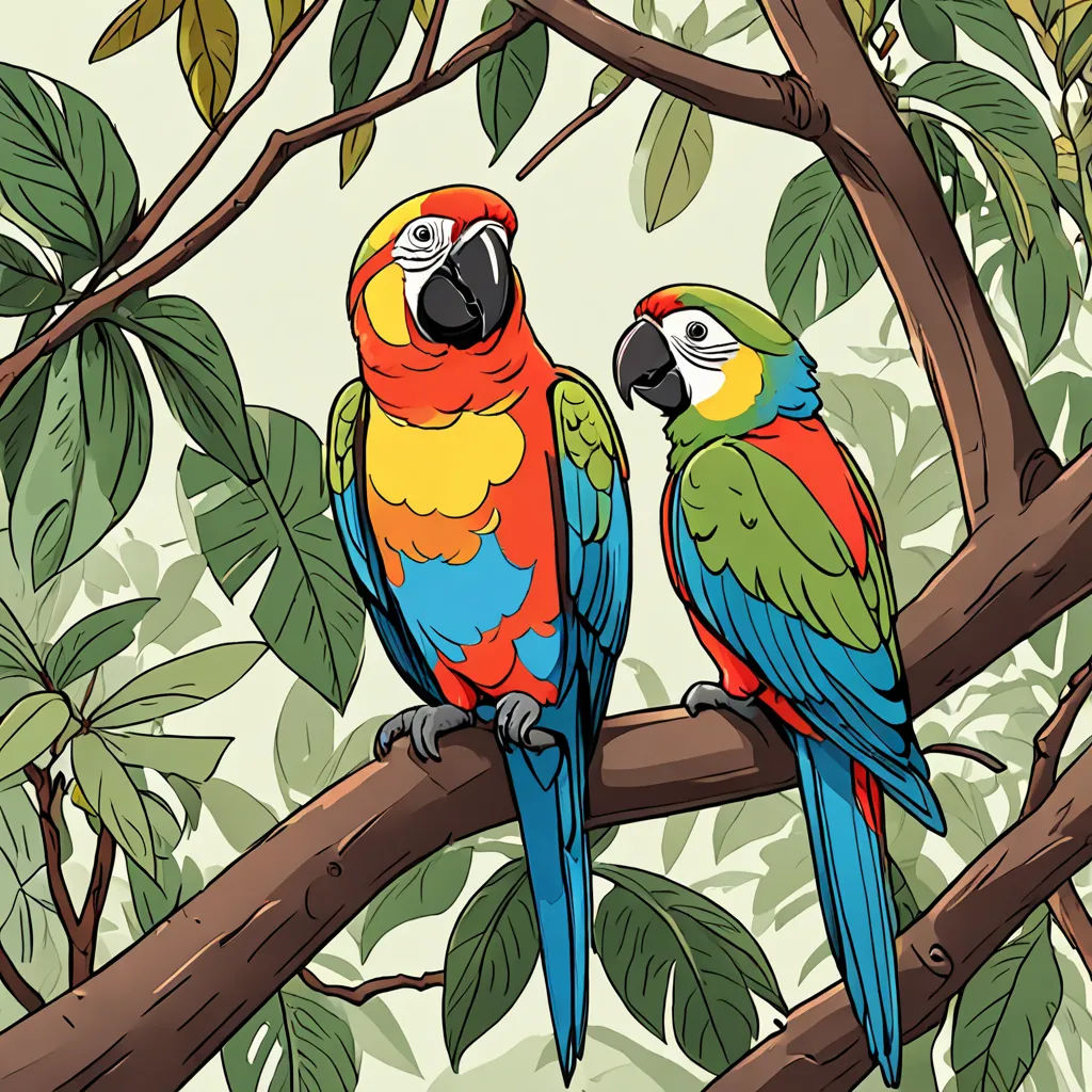 The Parrot and the Monkey