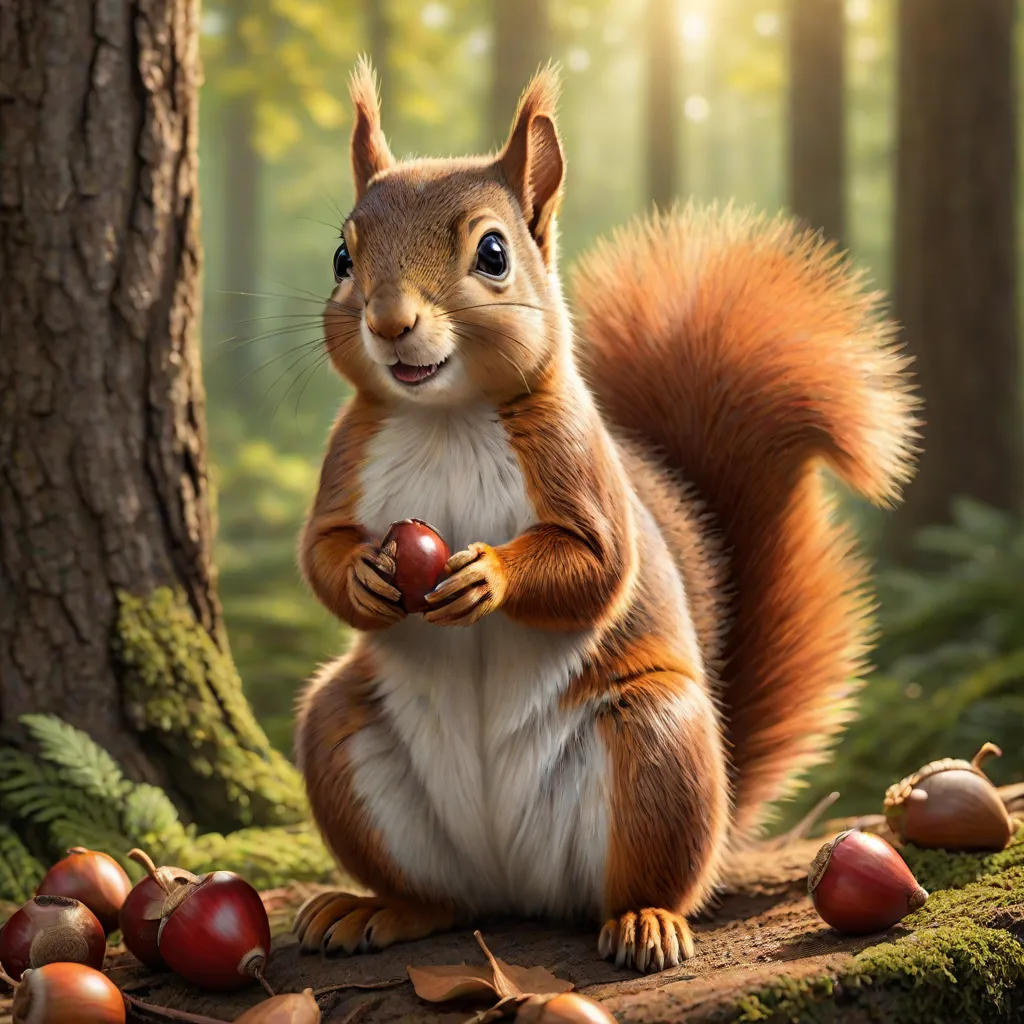 The Honest Little Squirrel