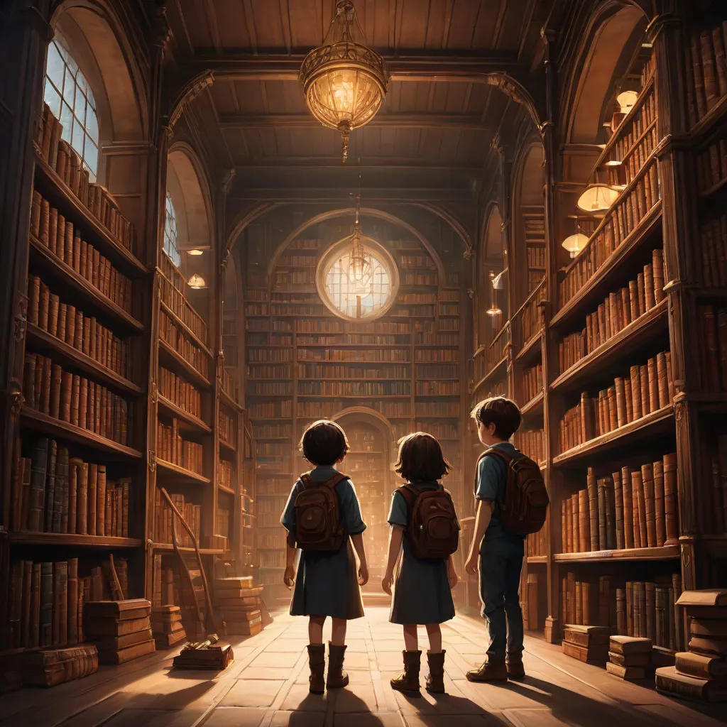 The Magical Library Adventure