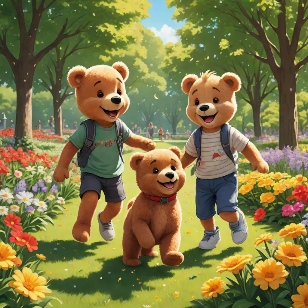 Mikey and Teddy: A Bond of Friendship