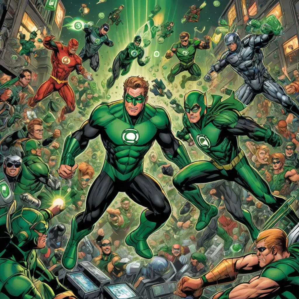 Green Lantern and Green Arrow's Misadventure