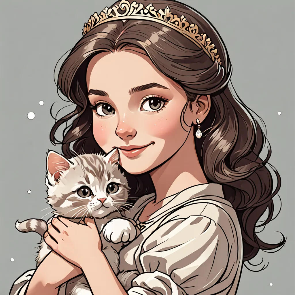 The Princess and Her Mischievous Friend