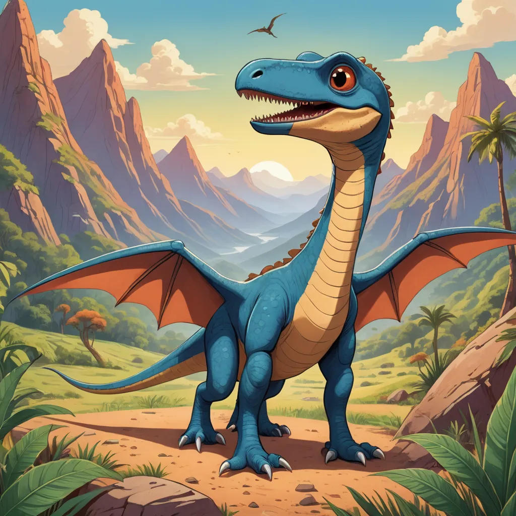 The Friendly Dinosaur Dizzy and Pip