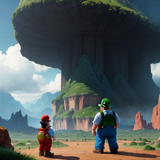 Luigi's Giant Brother