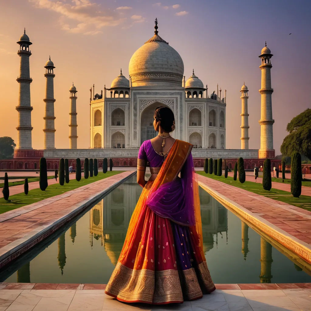 The Taj Mahal's Eternal Love