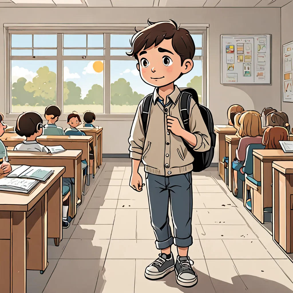 Timmy's First Day at School