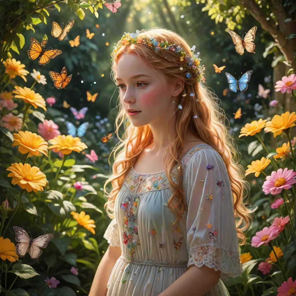 Ella and the Enchanted Garden