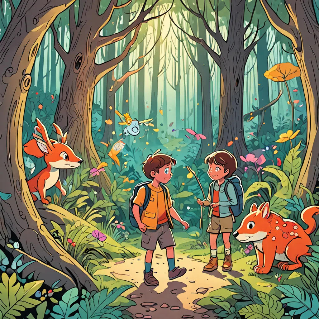 The Magical Adventures of Lily and Leo