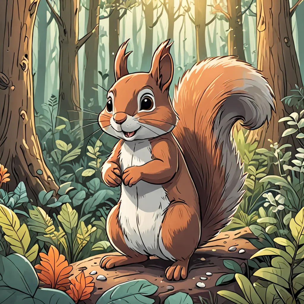 The Whimsical Woods: A Tale of Courage and Friendship