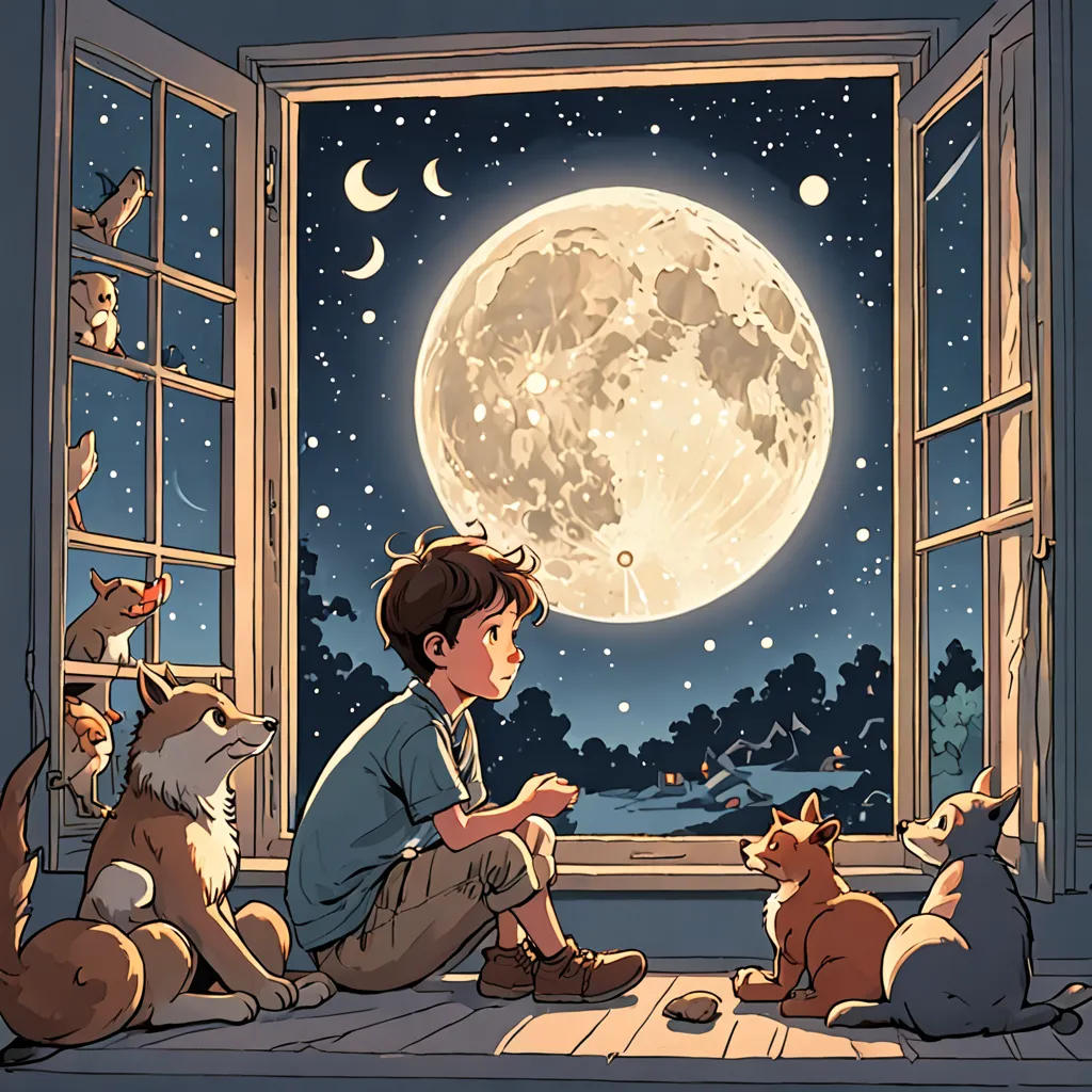 The Boy and the Moon