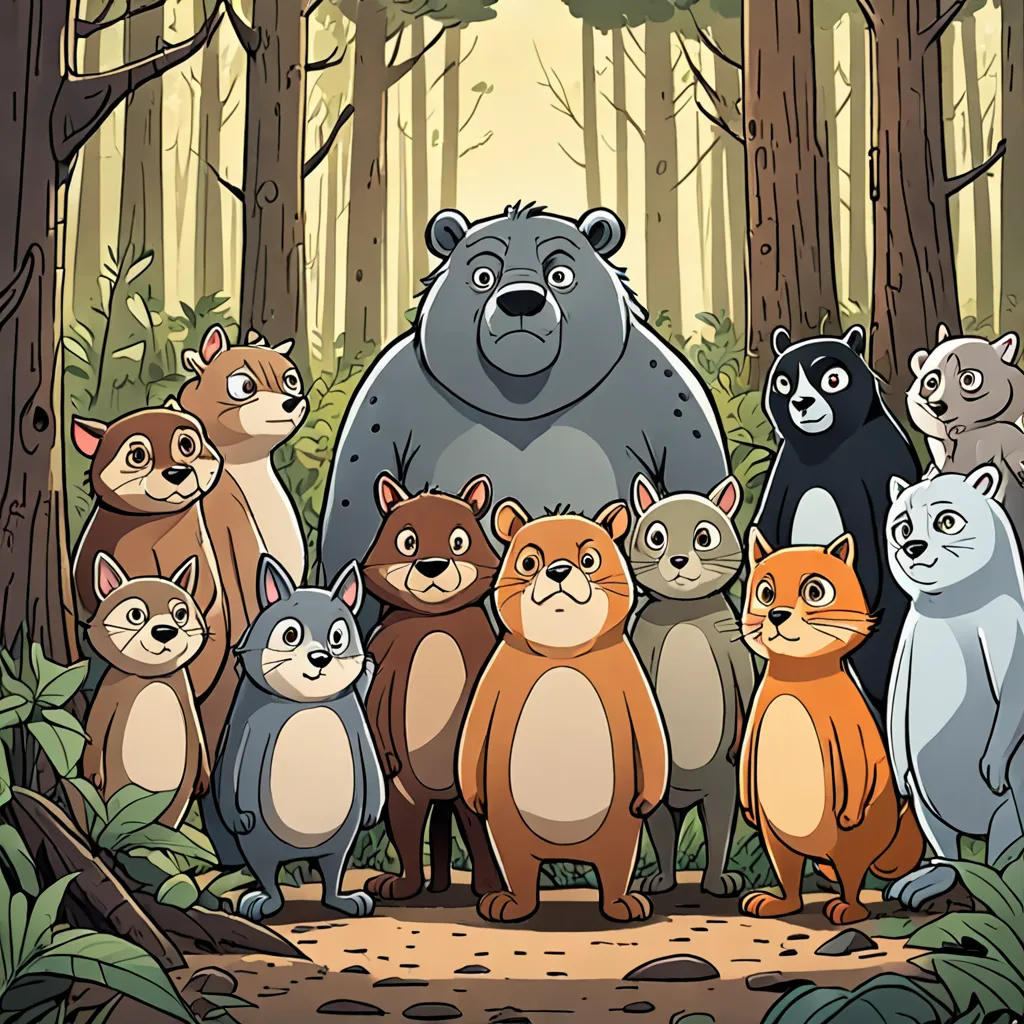 The Forest Friends' Epic Adventure