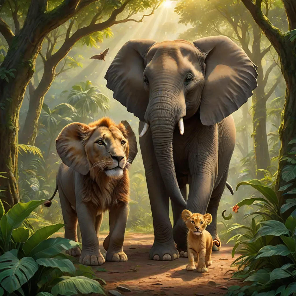 The Jungle Journey of Eli the Elephant
