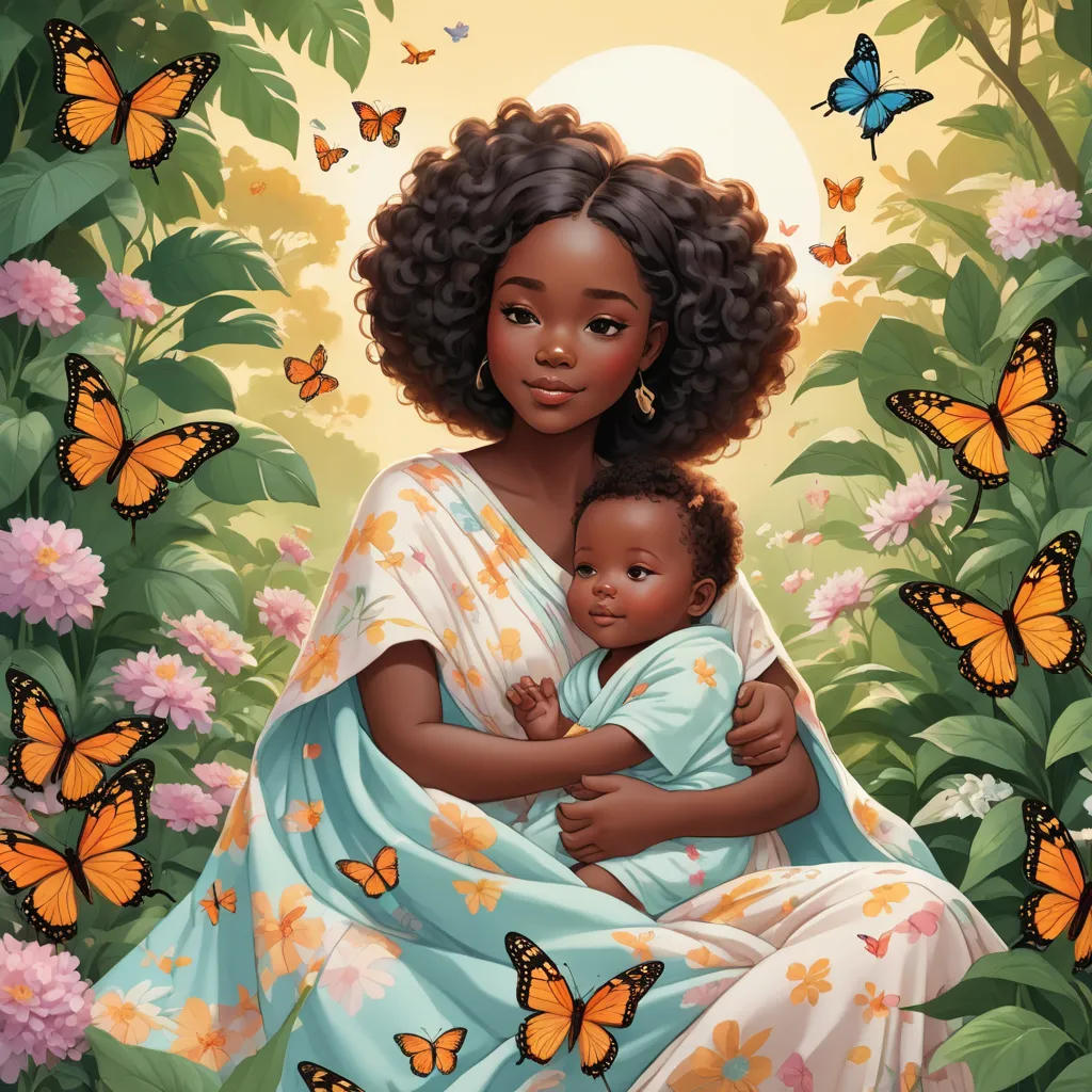 Elliyana and Her Little Blessing