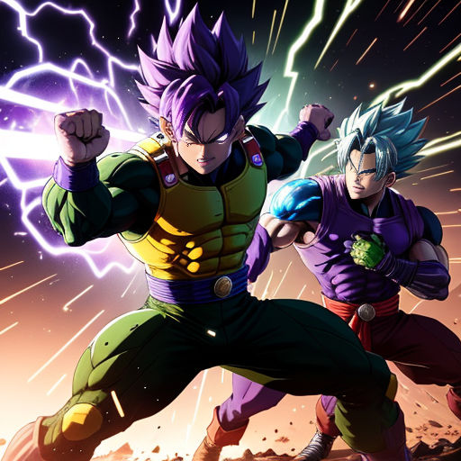 Trunks powers up to fight Perfect Cell 