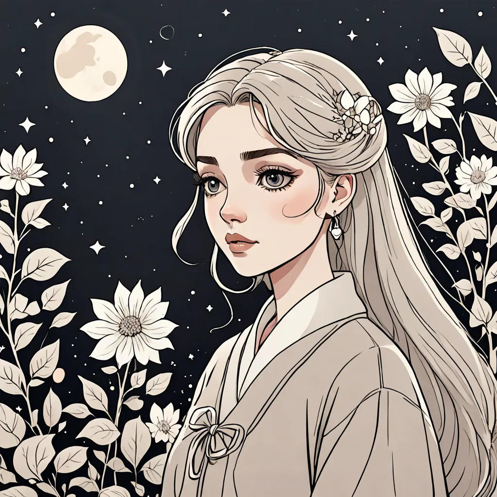The Enchanted Moonflower