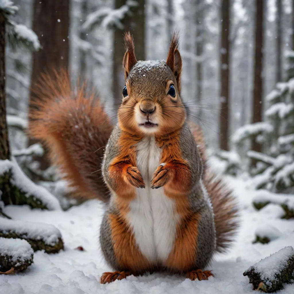 The Tale of the Brave Little Squirrel