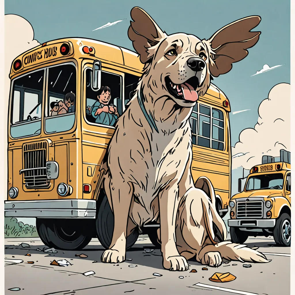 The Helpful Giant Dog