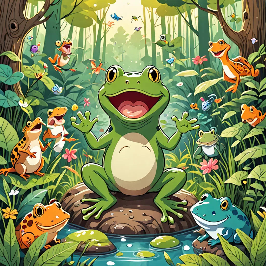 Frankie the Frog's Magical Voice