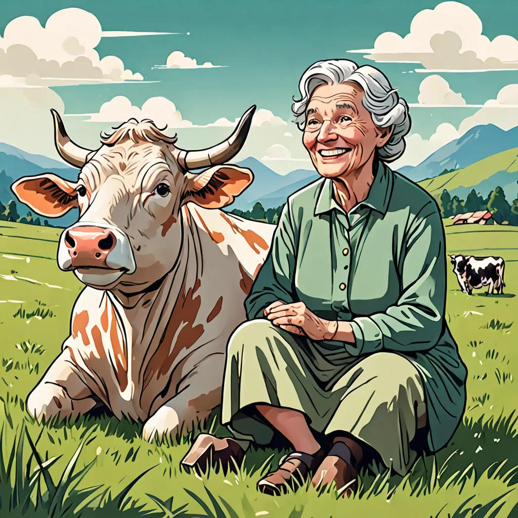 The Old Woman and the Cow