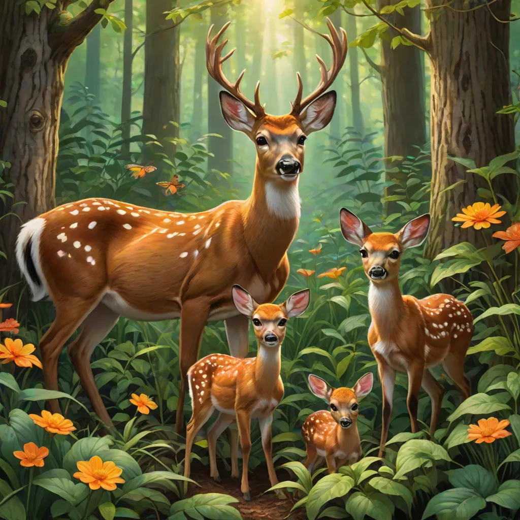 The Journey of the Middle Deer