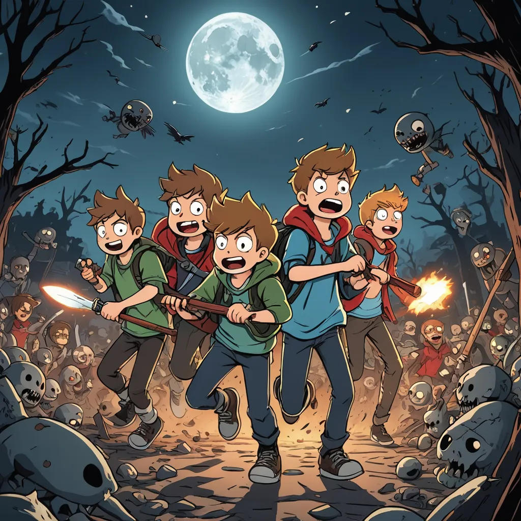 The Eddsworld Boys vs Zombehs