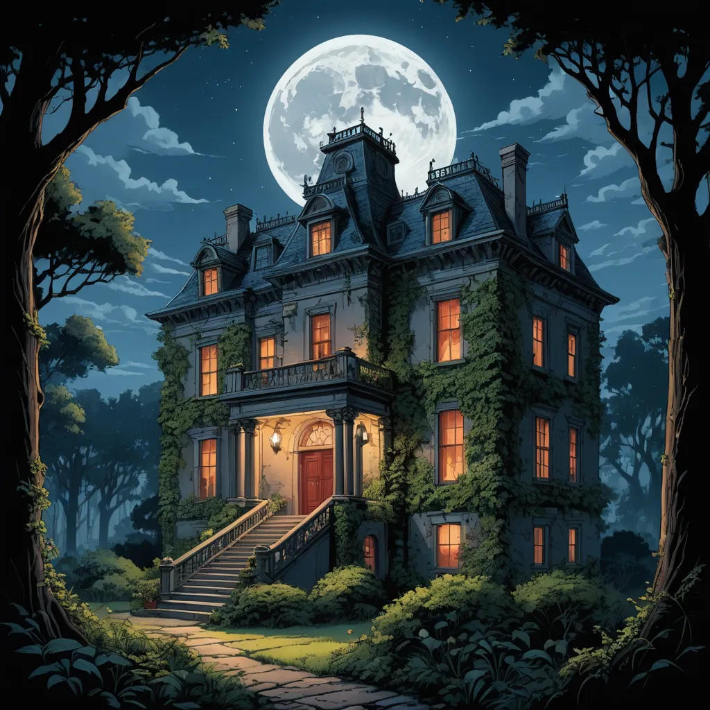 The Mystery of the Abandoned Mansion