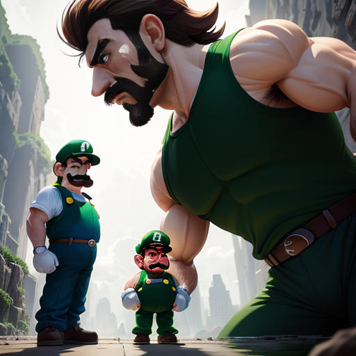 Luigi and the Enormous Giants