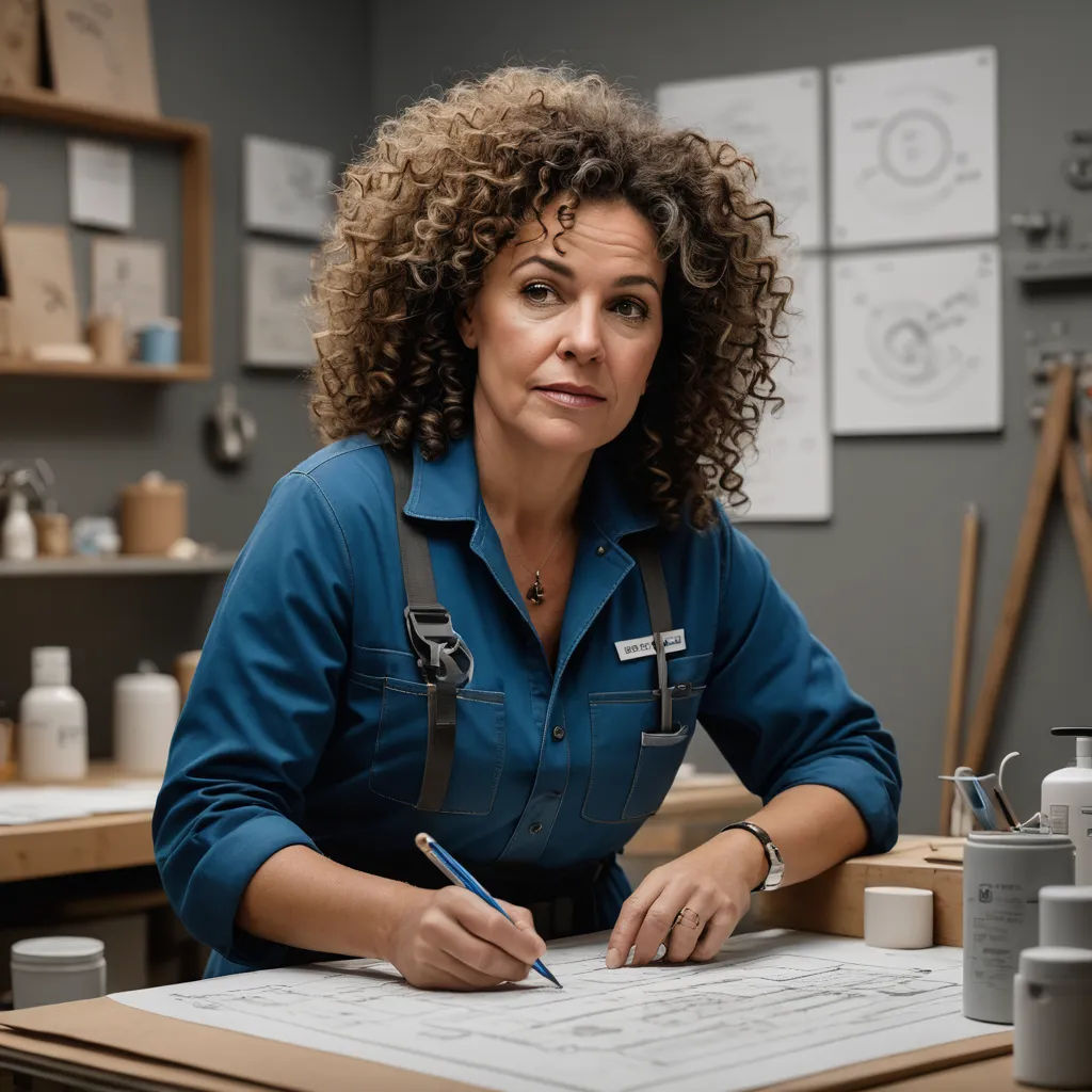 a woman in a blue shirt is writing on a piece of paper with a pen in her hand and a cup of coffee in the background, arbeitsrat für kunst, a character portrait, Eva Gonzalès, promotional image