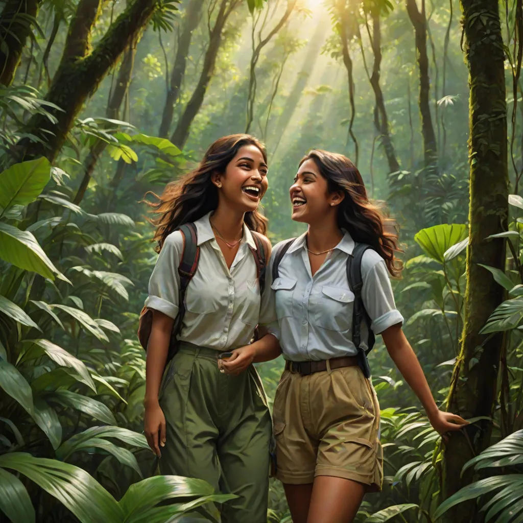 Evril and Auli's Jungle Adventure