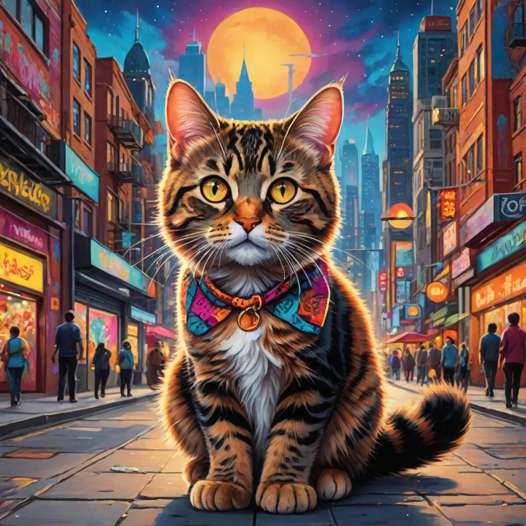 The Adventures of Miss Kitty in the City