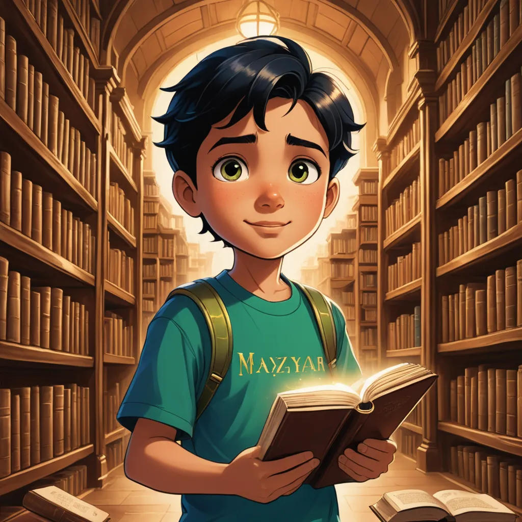Mazyar and the Magical Book