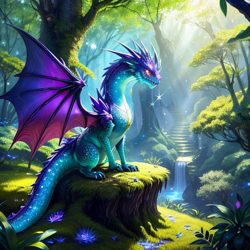 The Magical Adventures of Sparkle the Dragon