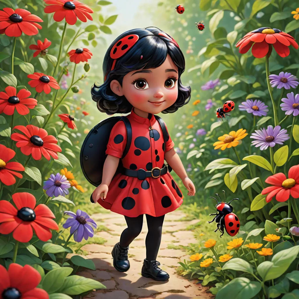 The Lonely Ladybug's Adventure