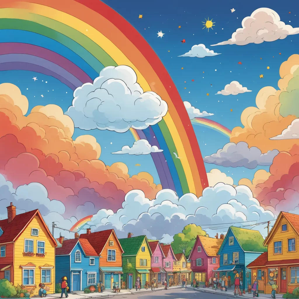The Colorful Adventures of Fluffy and Friends