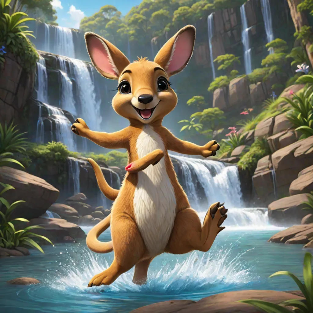 Kia and the Waterfall Adventure