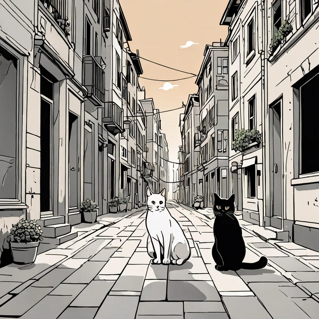 The Lucky Black Cat of Abu Dhabi