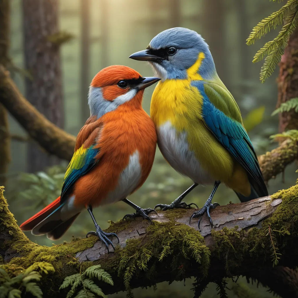 Aurora's Brave Birds