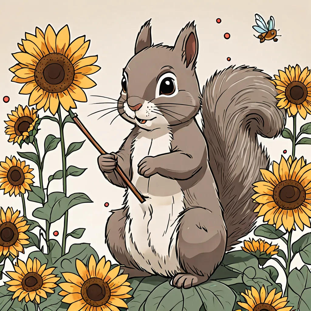The Sunflower Wand