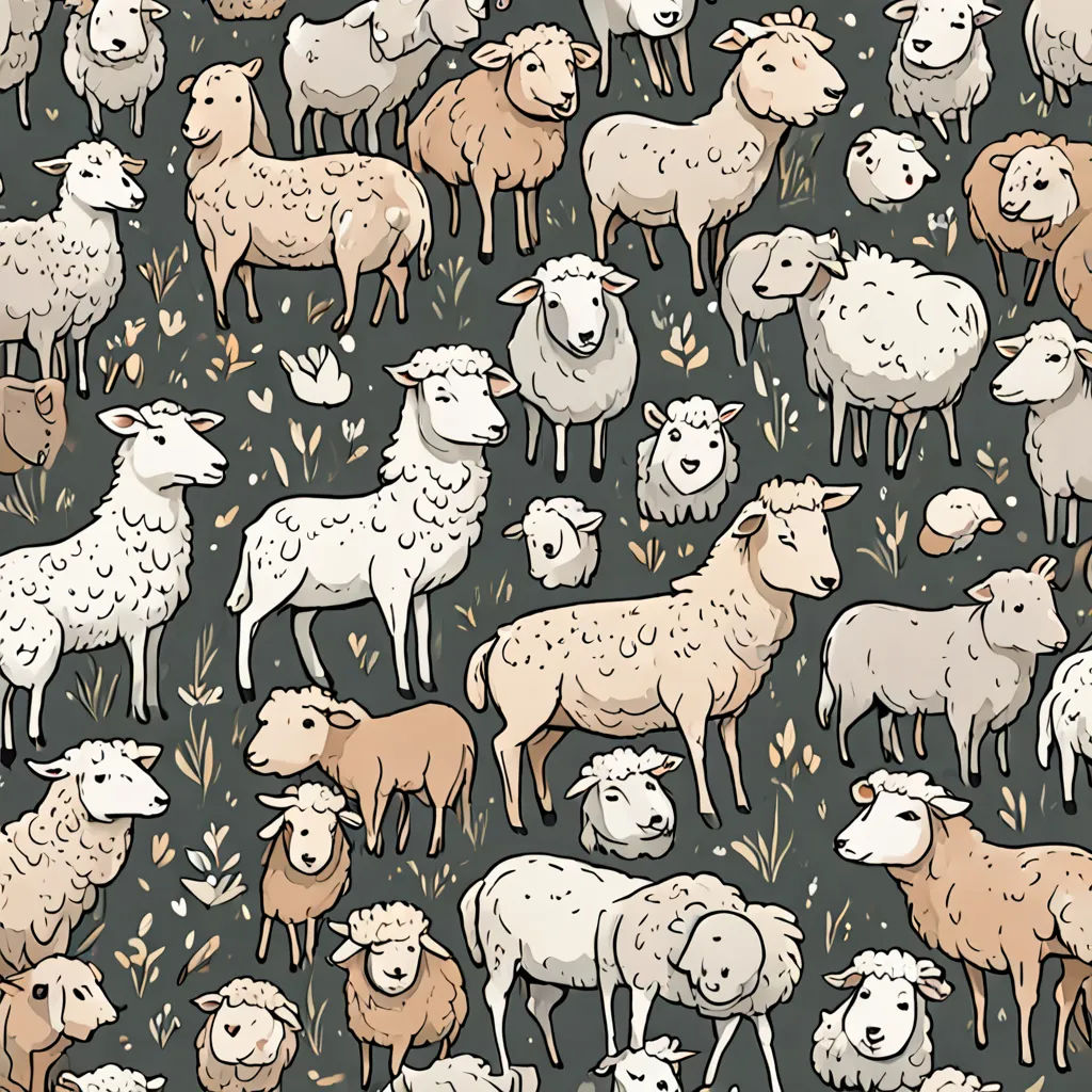 The Three Sheep and the Wolf