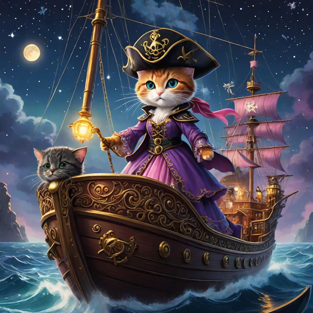 The Princess and the Pirate Cat