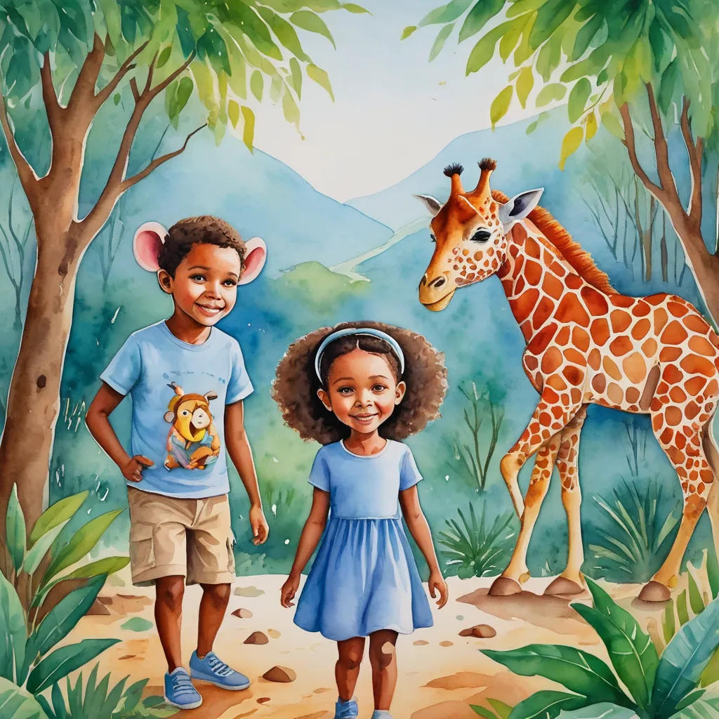 The Twins' Zoo Adventure