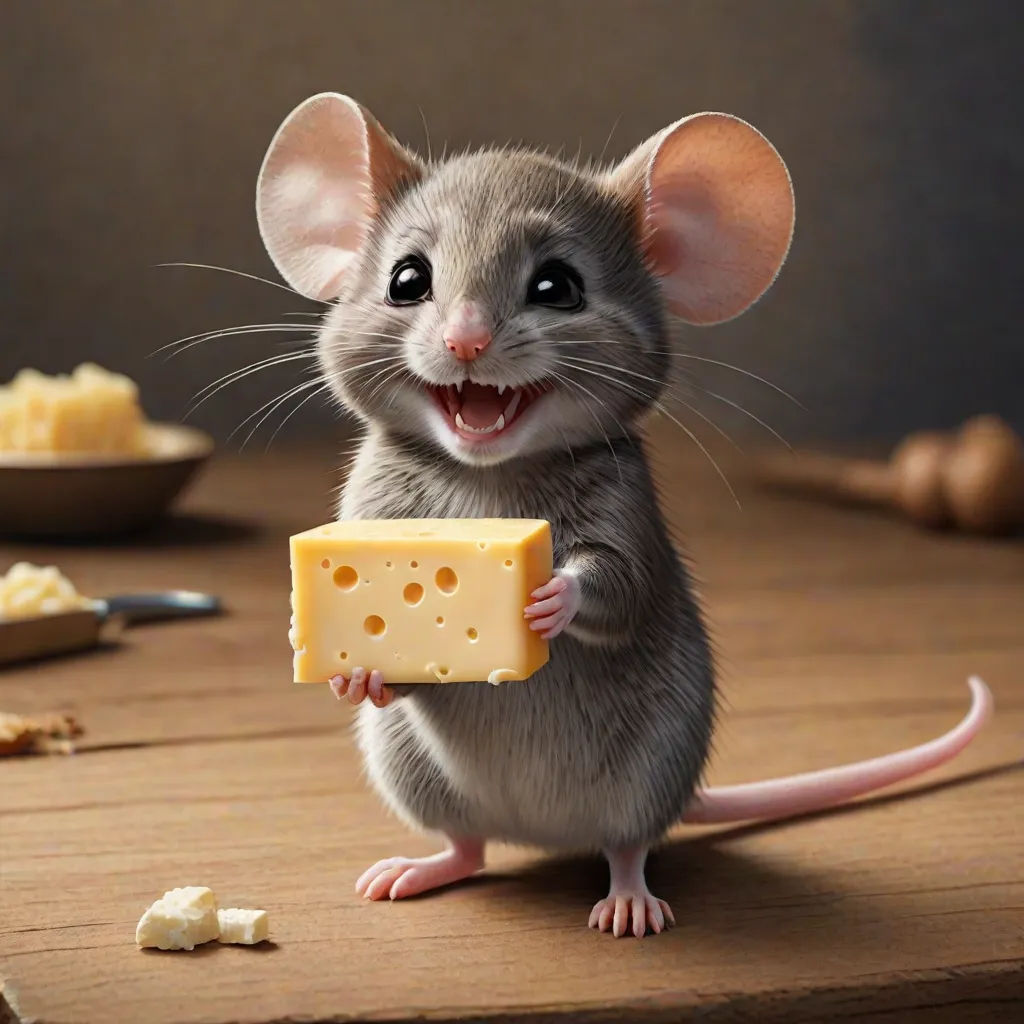 The mouse and the cheese story