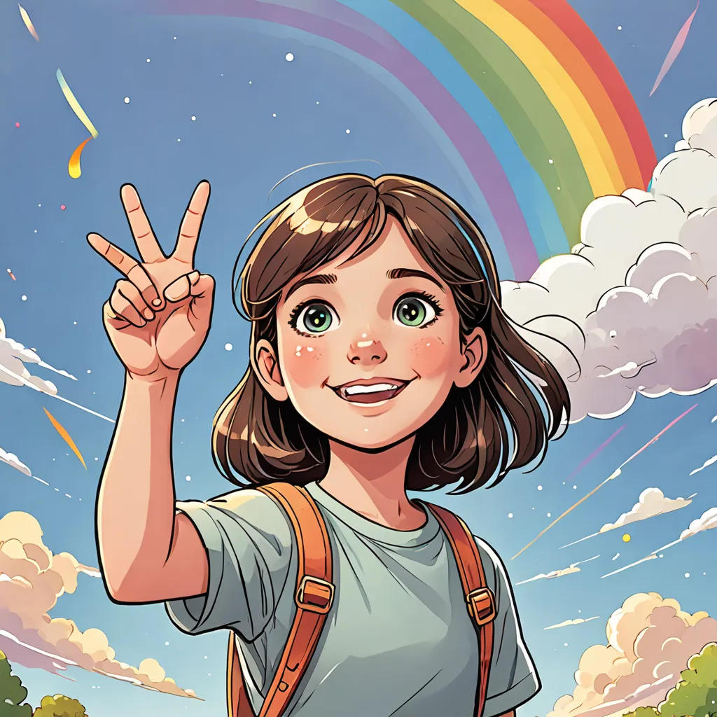 La Niña Arcoíris