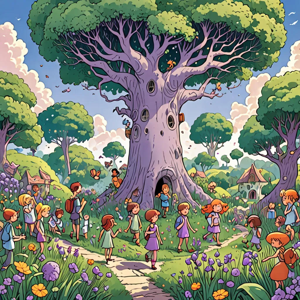 The Enchanted Garden of Whimsy