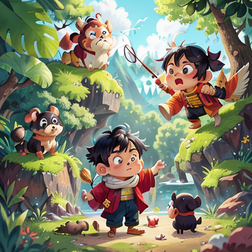 Momotaro and the Ogre Island